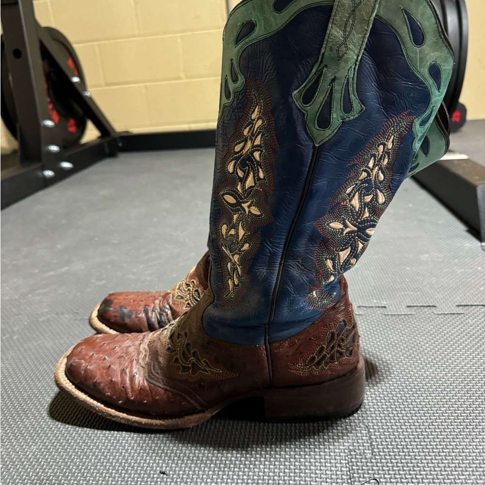 Lucchese ostrich boots. Size 10B